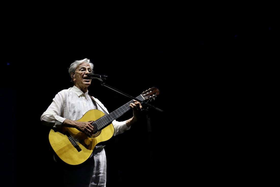 Caetano Veloso na abertura do Carnaval do Recife