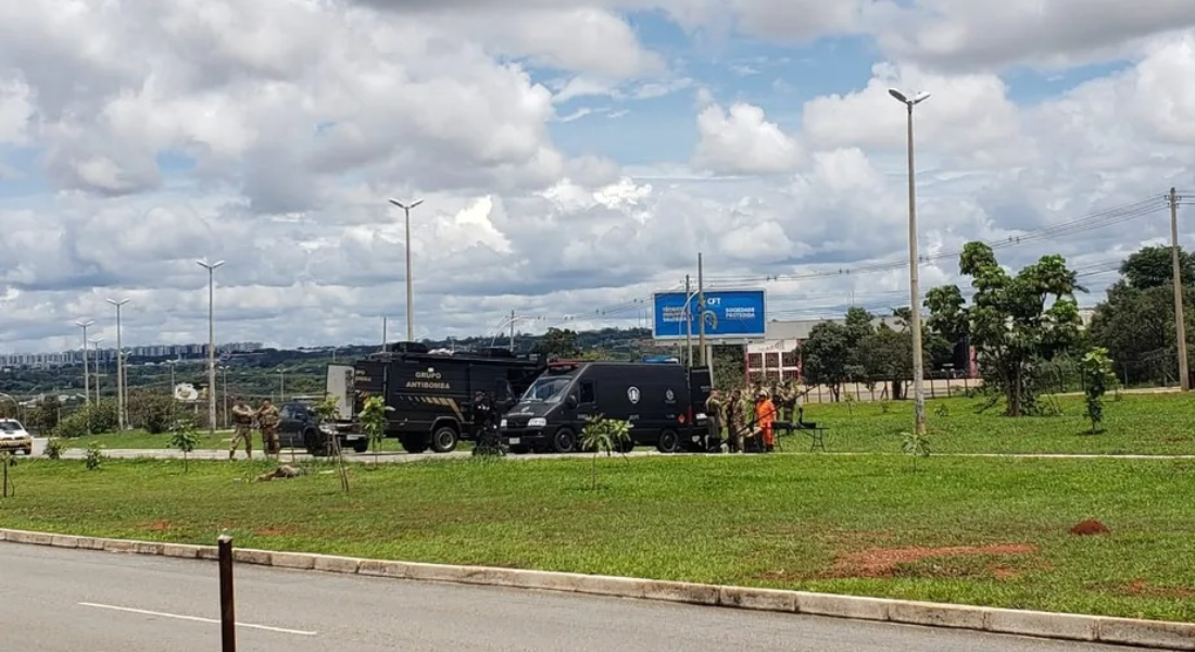 Polícia desarma bomba nos arredores do Aeroporto de Brasília