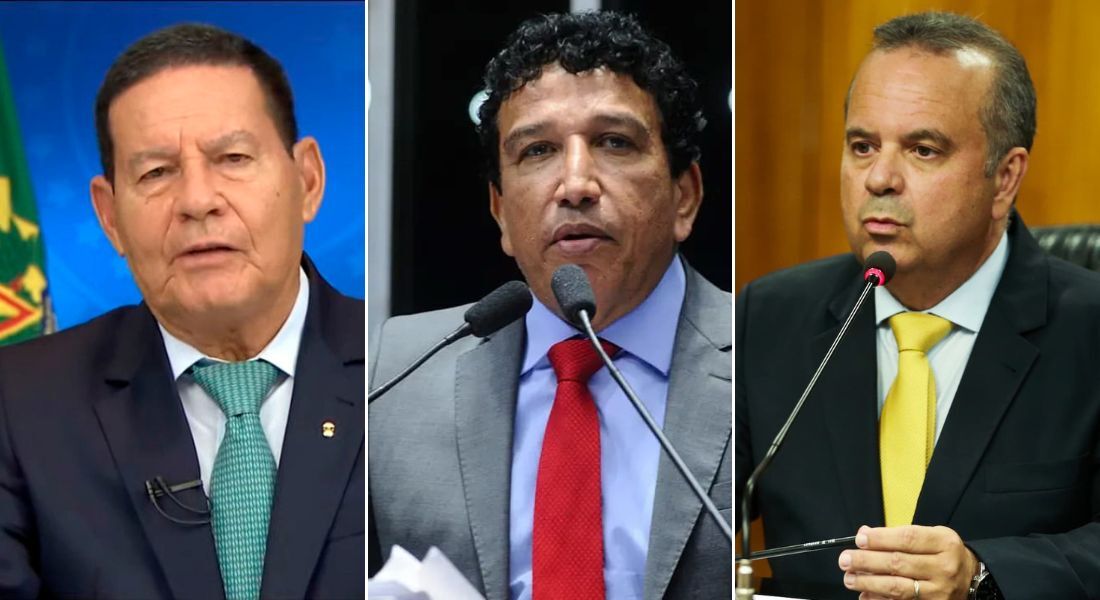 Mourão, Magno Malta e Rogério Marinho