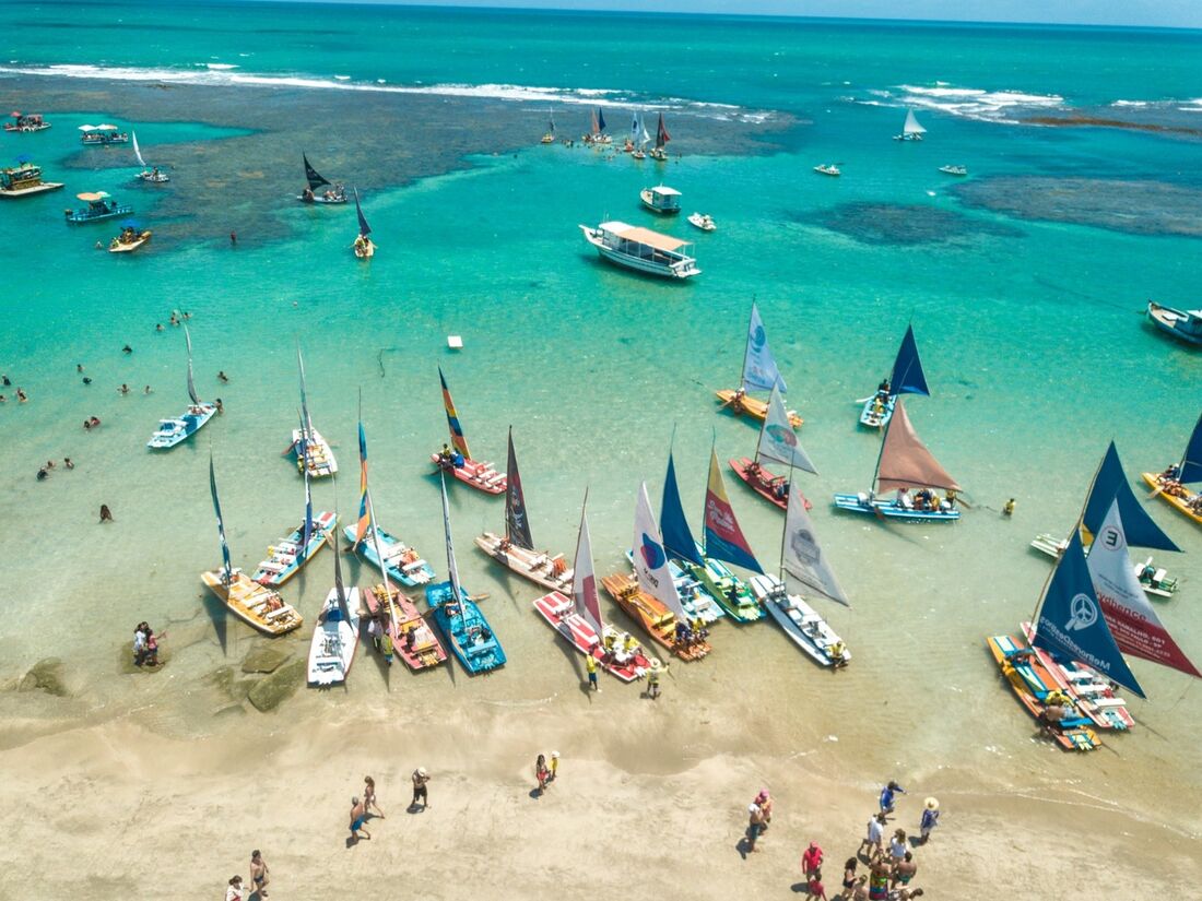 Porto de Galinhas, no Litora Sul de Pernambuco