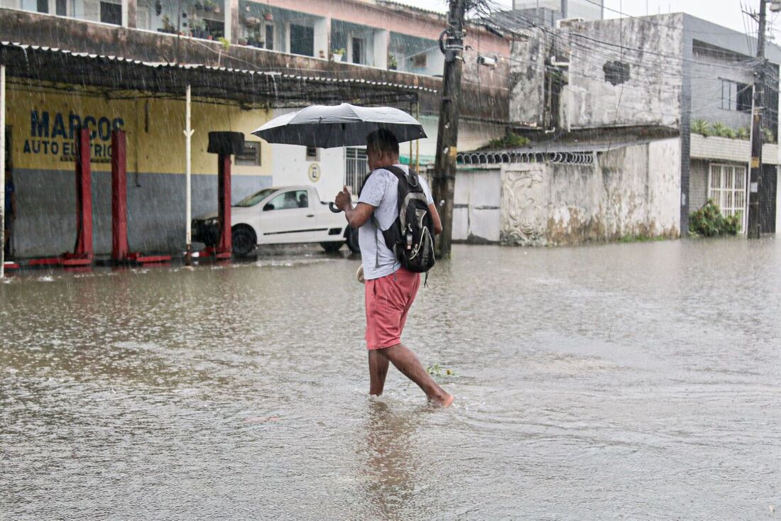 Pontos de alagamento no Recife