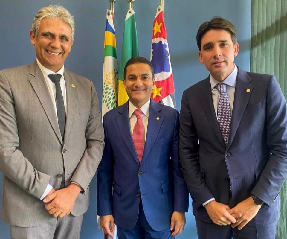 Mário Ricardo, Marcos Pereira e Silvio Costa Filho