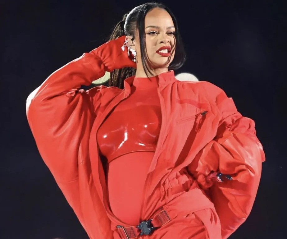 Rihanna no show do intervalo no Super Bowl 