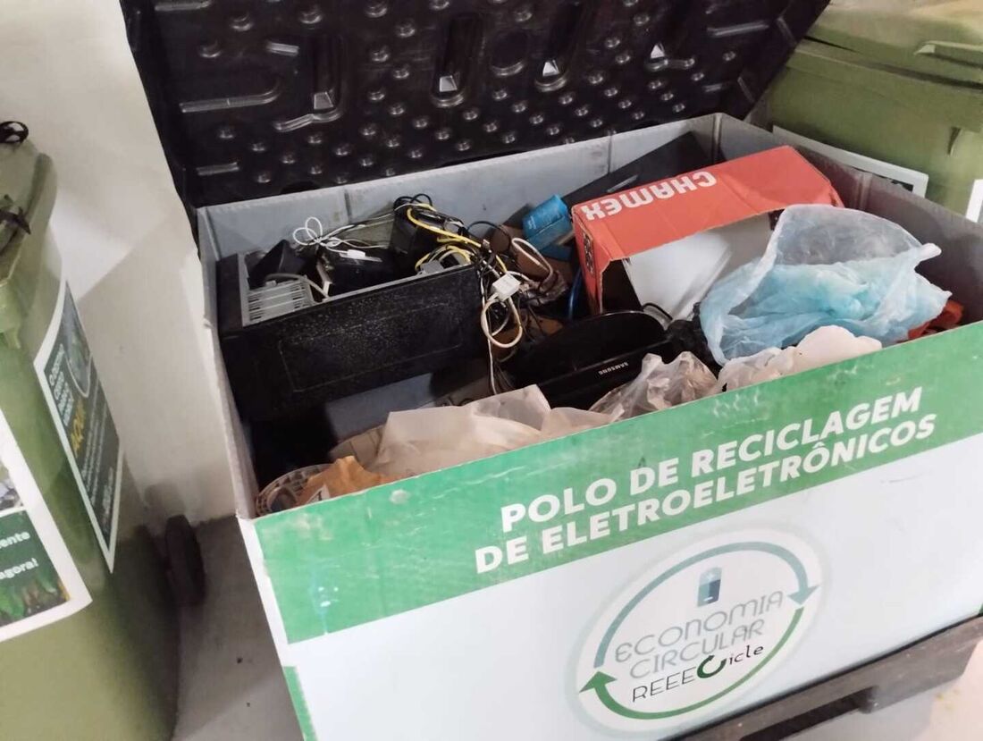 Reciclagem de materiais eletrônicos