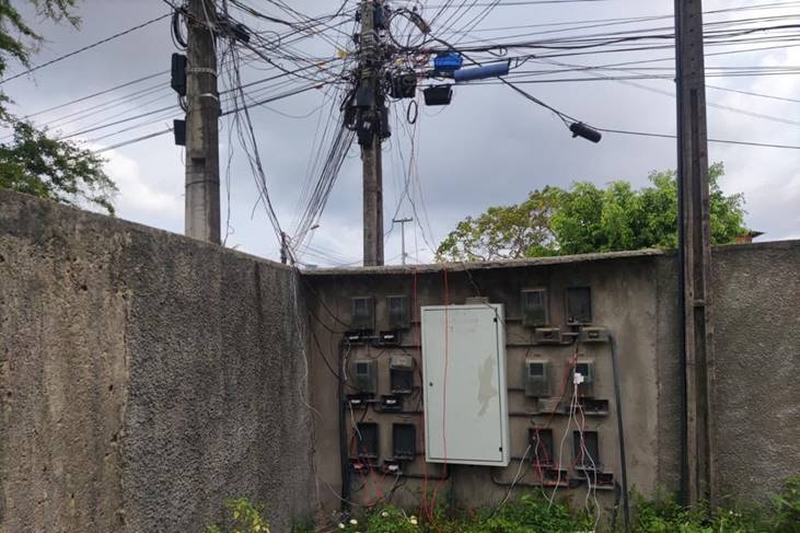 Quatro moradores foram conduzidos à delegacia para esclarecimentos