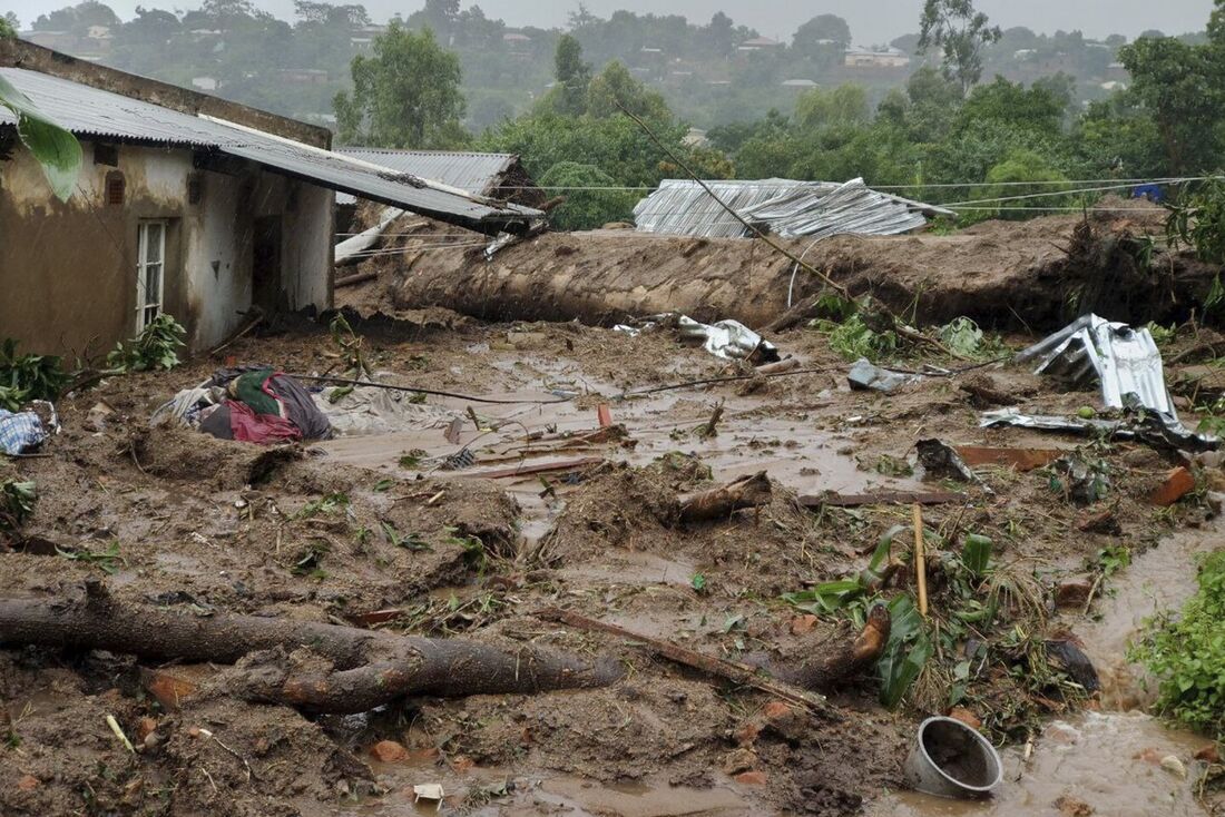 Sobe para 190 número de mortos no Malawi por ciclone Freddy