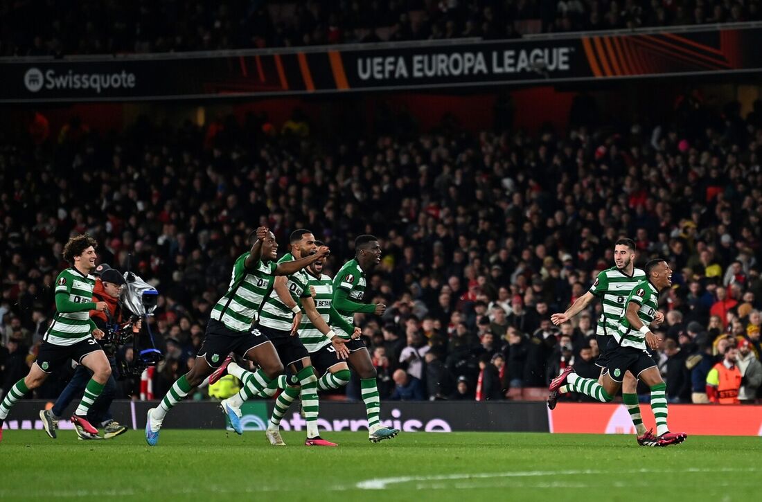 Sporting 2 x 2 Arsenal  Liga Europa: melhores momentos