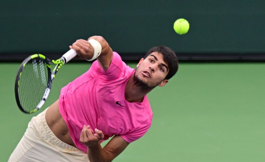 Carlos Alcaraz é o atual número um do ranking da ATP 