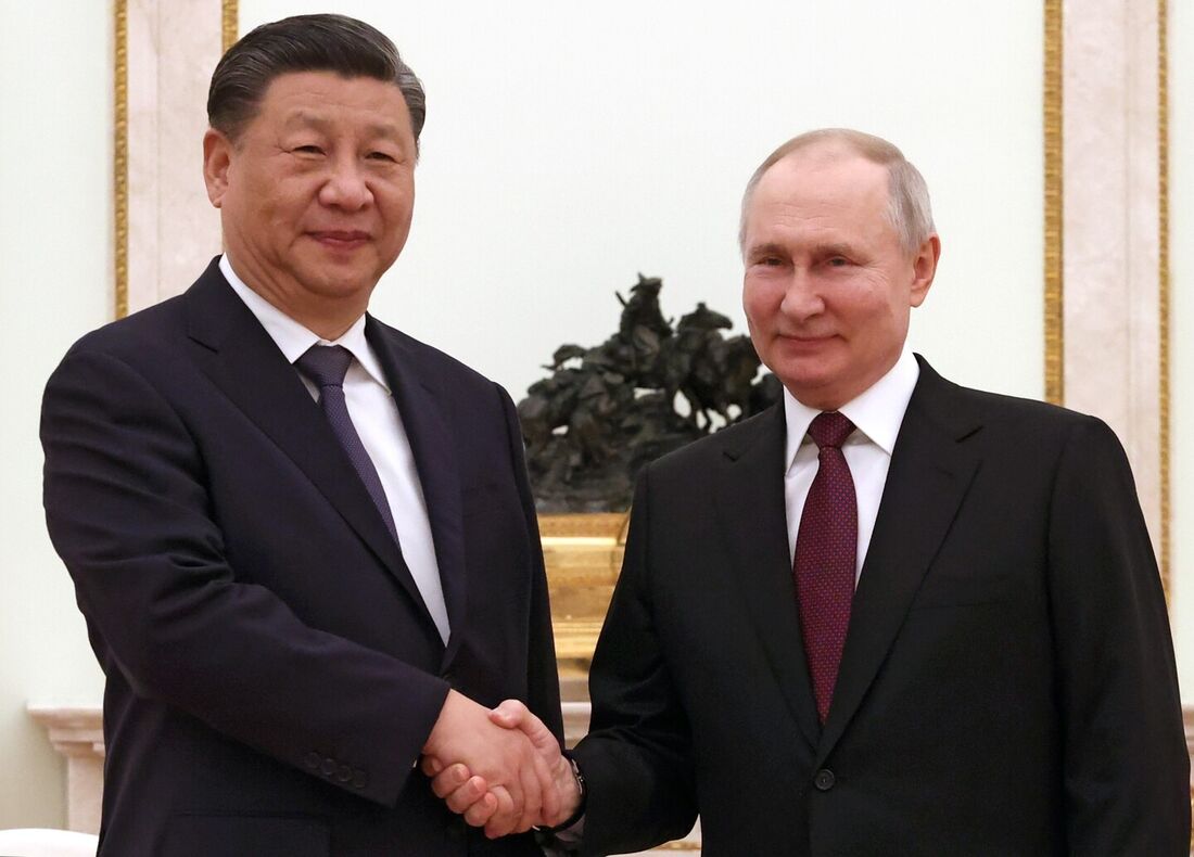 Xi e Putin elogiam laços entre China e Rússia