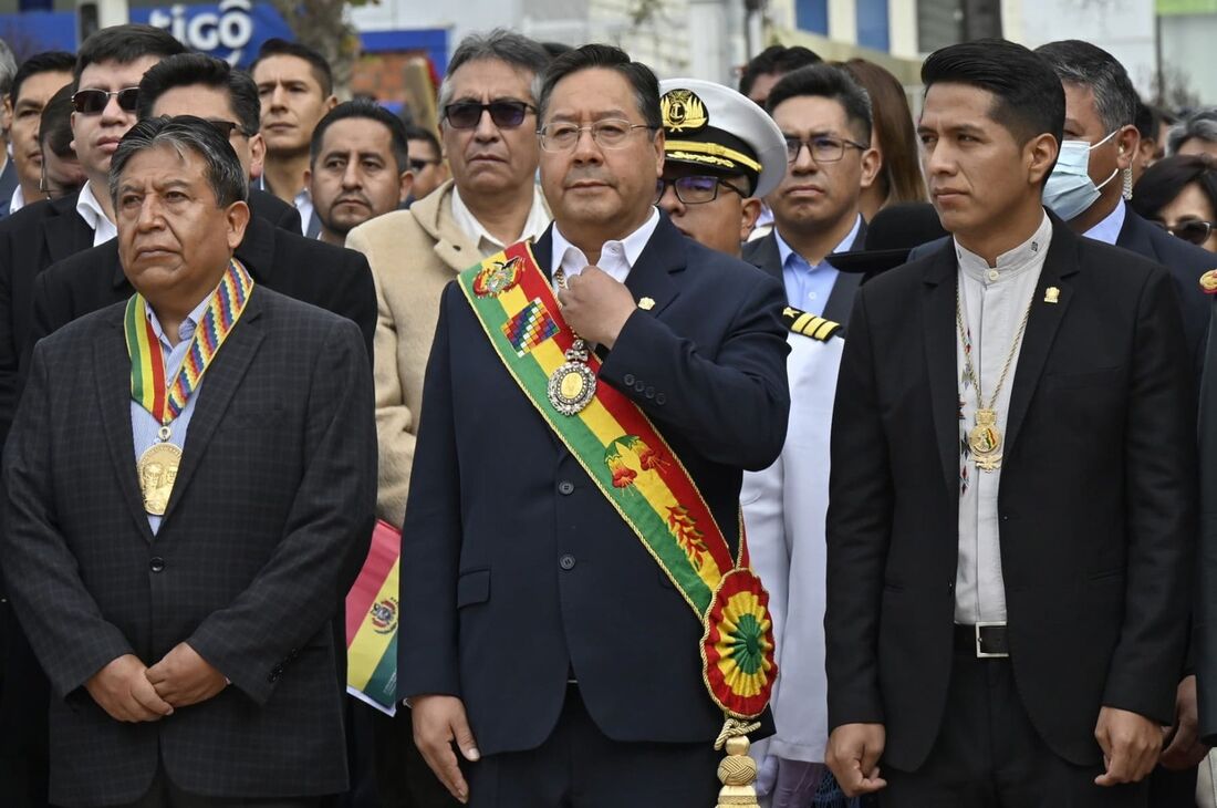 Luis Arce, presidente da Bolívia, quer manter um diálogo internacional 