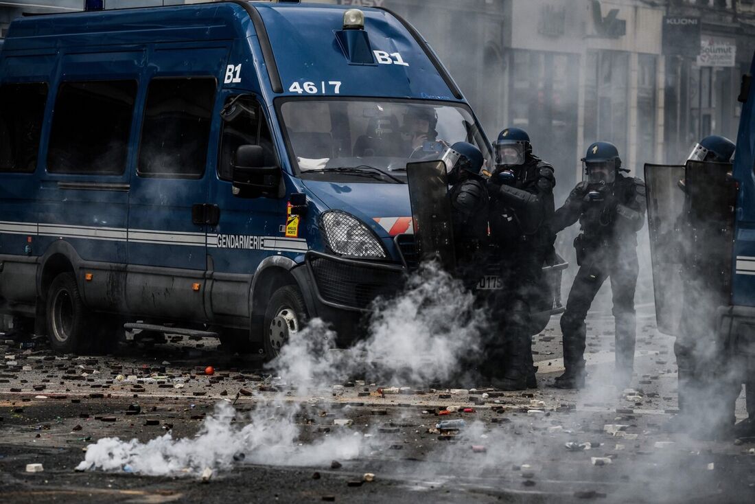 Protestos na França