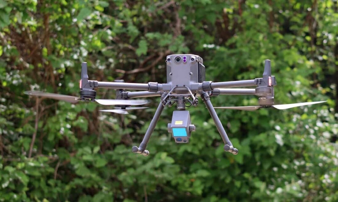 Drone com sensor remoto, desenvolvido pelo Projeto Cauaxi, faz mapeamento tridimensional das florestas na Amazônia 