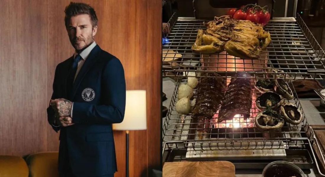 David Beckham curte noite de churrasco de R$ 300 mil 