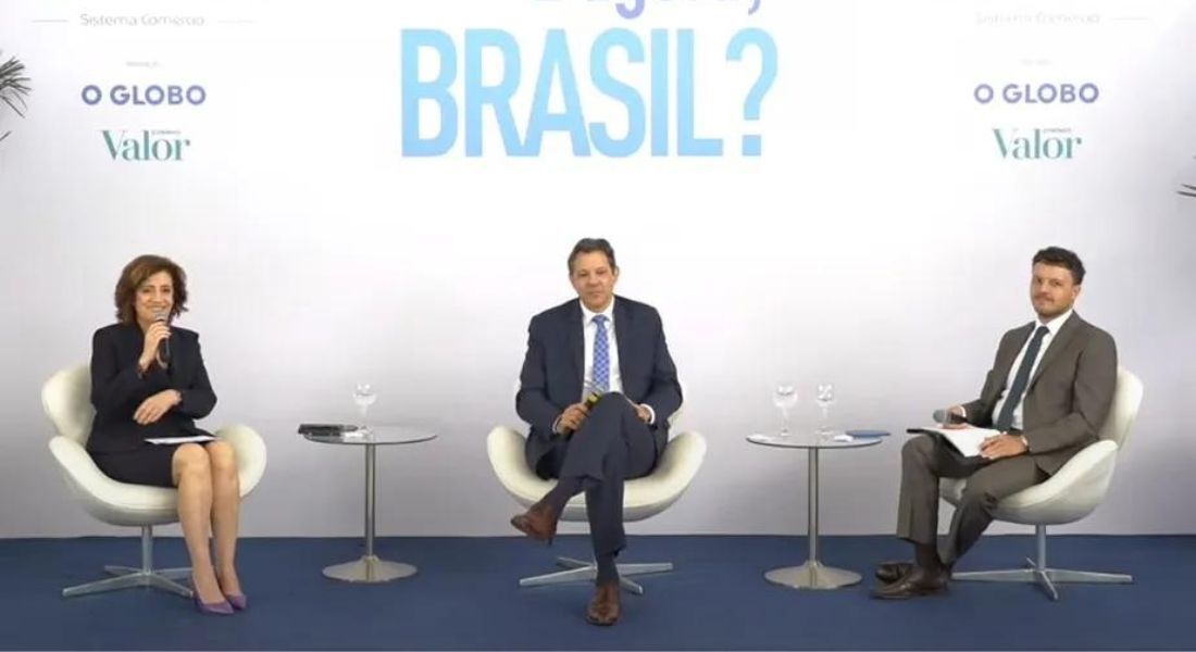 O ministro Fernando Haddad participa de nova edição do "E agora, Brasil?" 