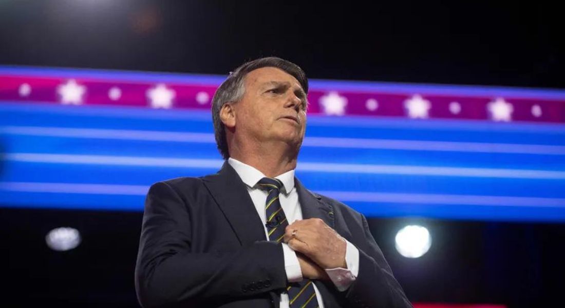 O ex-presidente Jair Bolsonaro