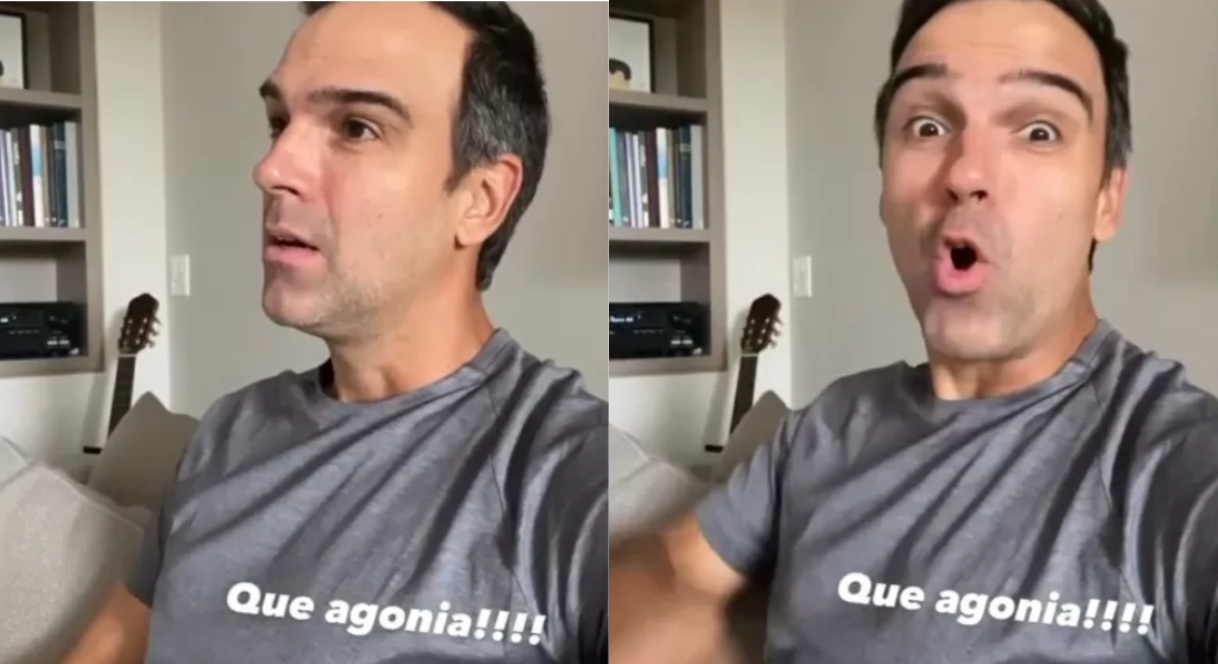 Nas redes sociais, Tadeu Schimidt comentou sobre a dinâmica do Quarto Branco