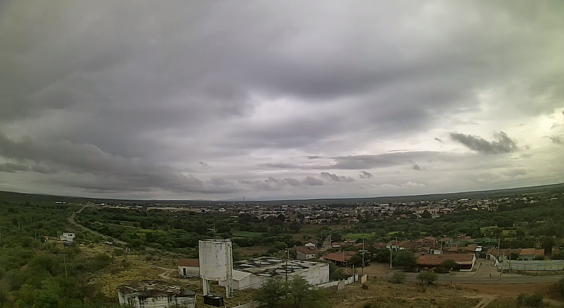 Tempo nublado em Floresta, no Sertão de Pernambuco