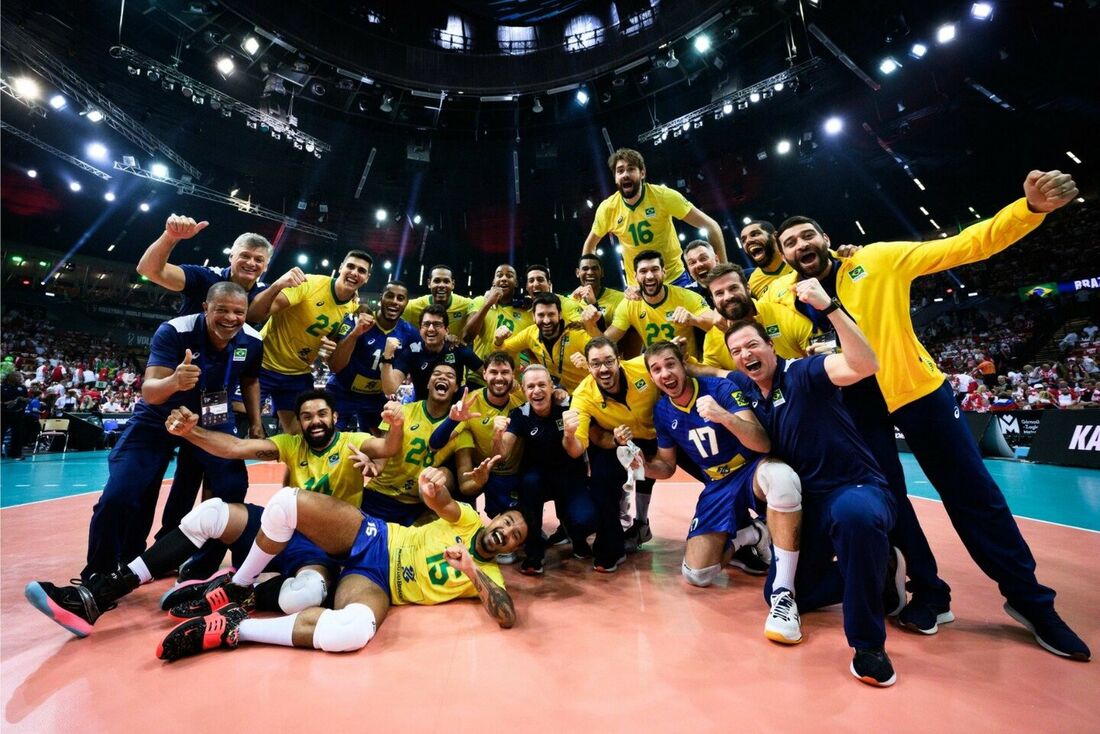 Brasil vence o Catar na abertura do Pré-Olímpico masculino de vôlei