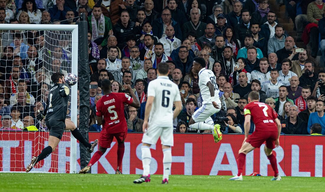 Real voltou a vencer o Liverpool no Santiago Bernabéu