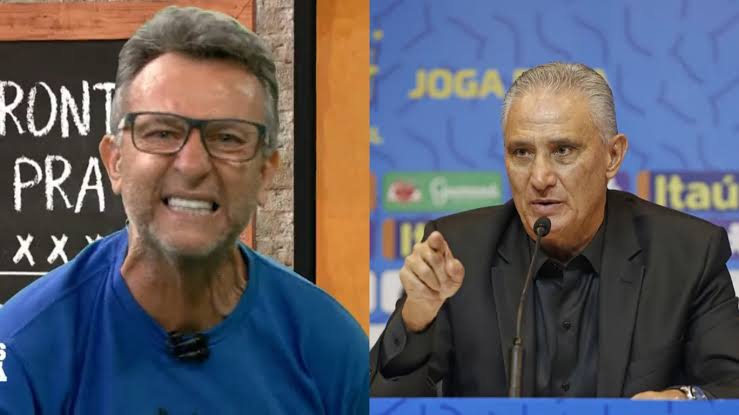 Tite apresentou queixa-crime contra o ex-jogador Neto