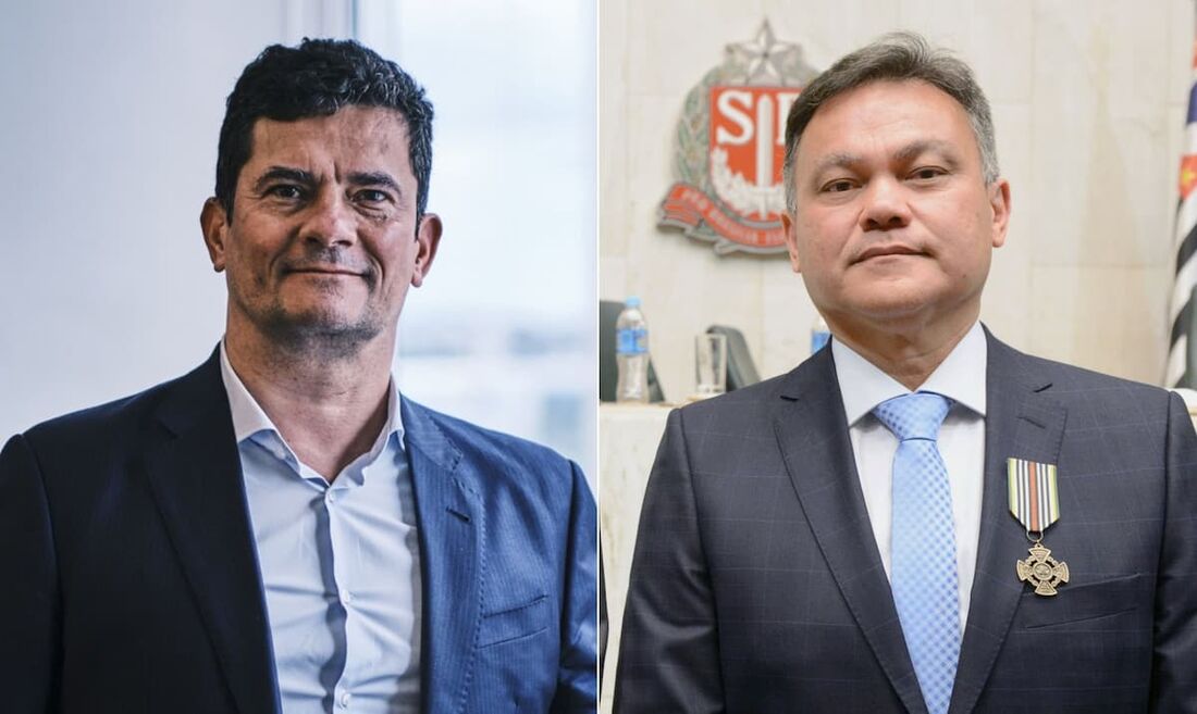 Sérgio Moro e o promotor de justiça Lincoln Gakiya