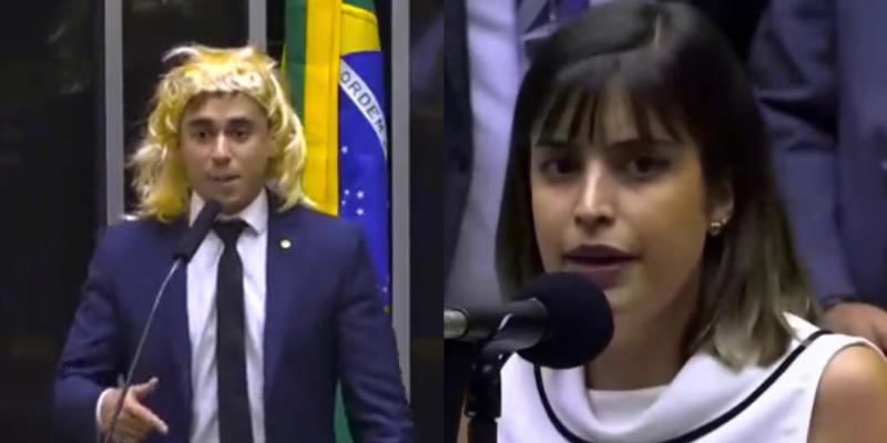 Deputado Nikolas Ferreira (PL-MG) faz discurso transfóbico e deputada Tabata Amaral (PSB-SP) pede cassação do mandato dele