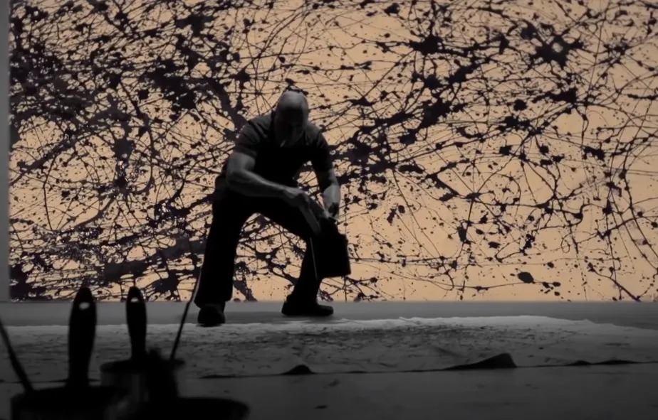 Trecho do documentário 'Mural. Jackson Pollock' 