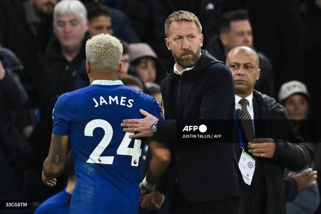 Graham Potter deixa Chelsea com menos de sete meses de trabalho