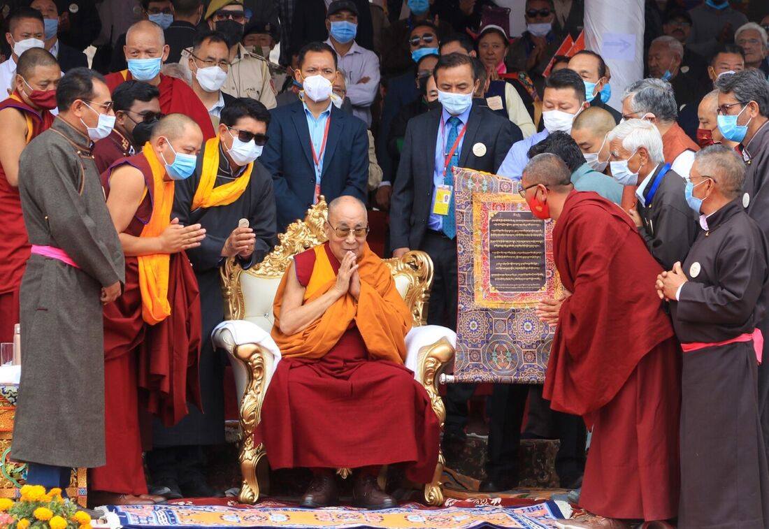 Dalai Lama, líder espiritual do Tibet