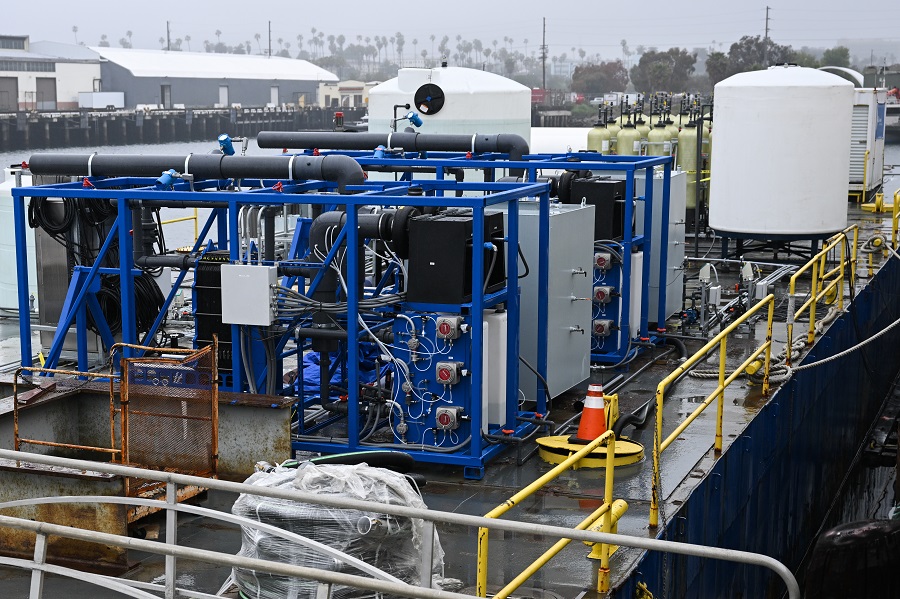 Equipe quer usar processo eletroquímico para remover grandes quantidades de CO2 já existentes na água do mar