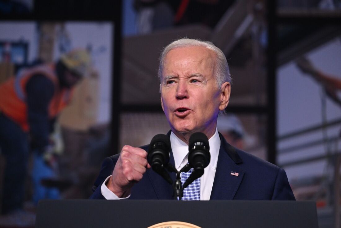 Joe Biden, de 80 anos, anunciou sua candidatura nesta terça-feira para a eleição presidencial de 2024