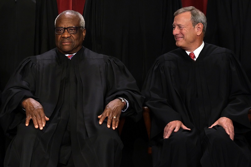 Clarence Thomas e John Roberts