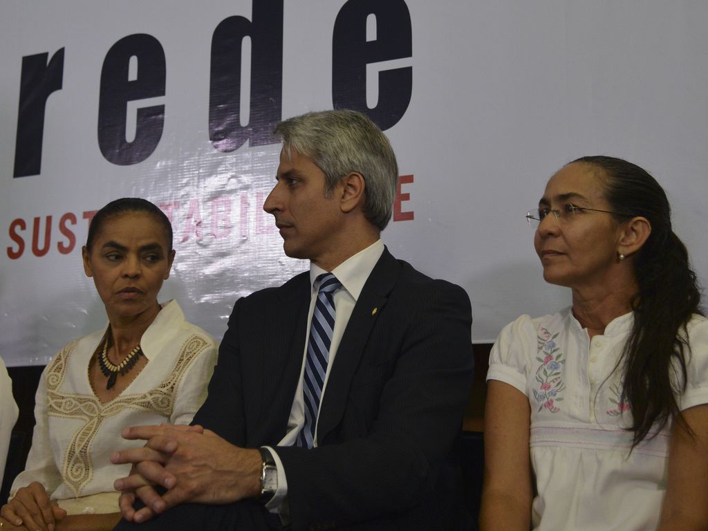 Marina Silva, Alessandro Molon e Heloisa Helena