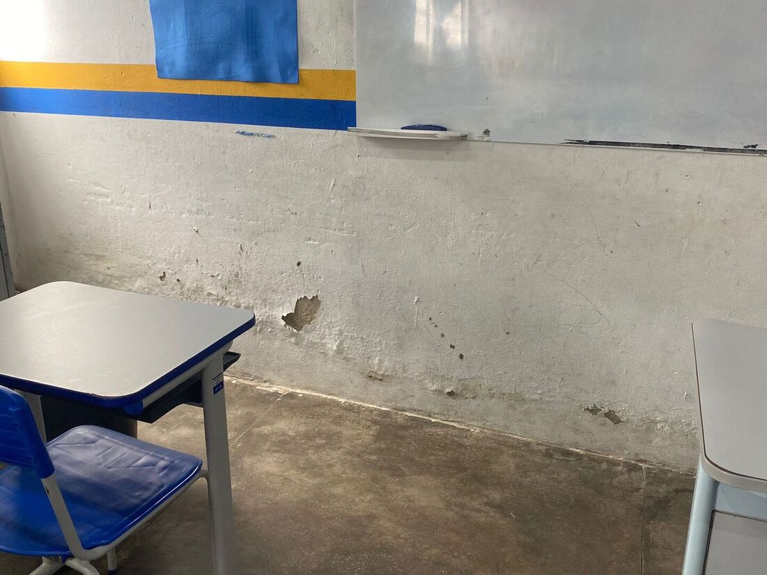 Escolas enfrentam problemas de infraestrutura