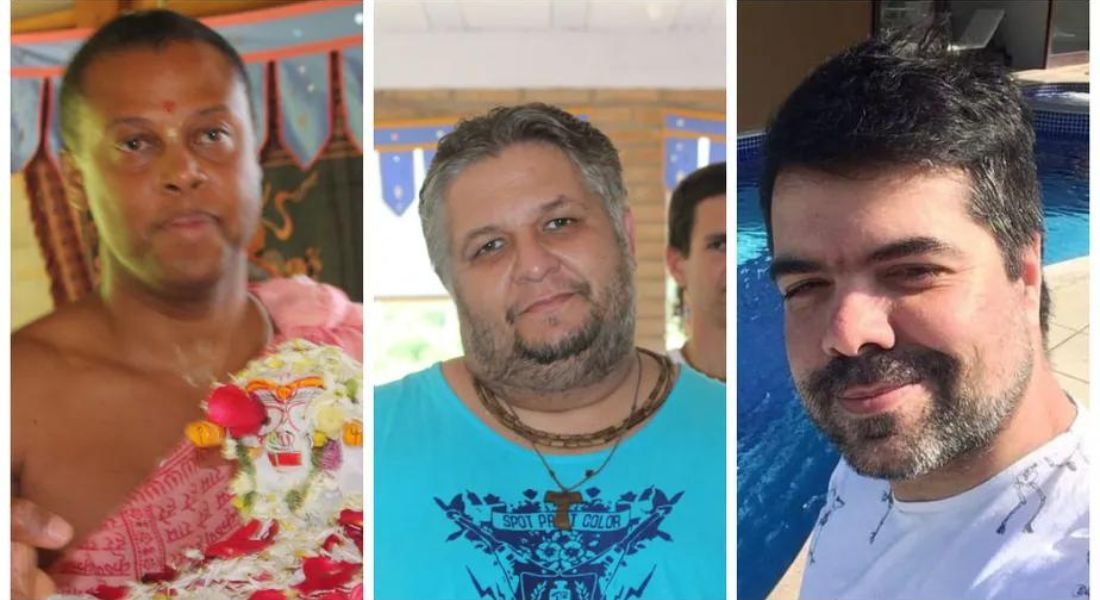 Marcelo Antonio Marques Prazeres, Leonardo Campello Ribeiro e Jayson Garrido 