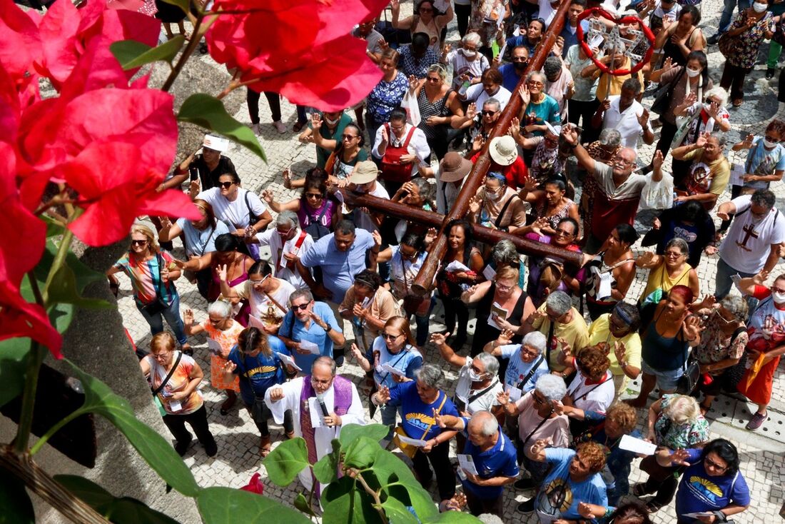 Via Sacra da Fraternidade de 2023, no Centro do Recife