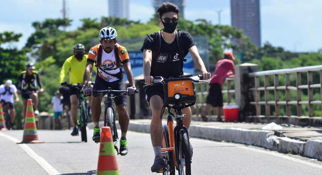 Ciclofaixa no Recife 