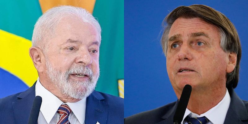 Lula e Bolsonaro