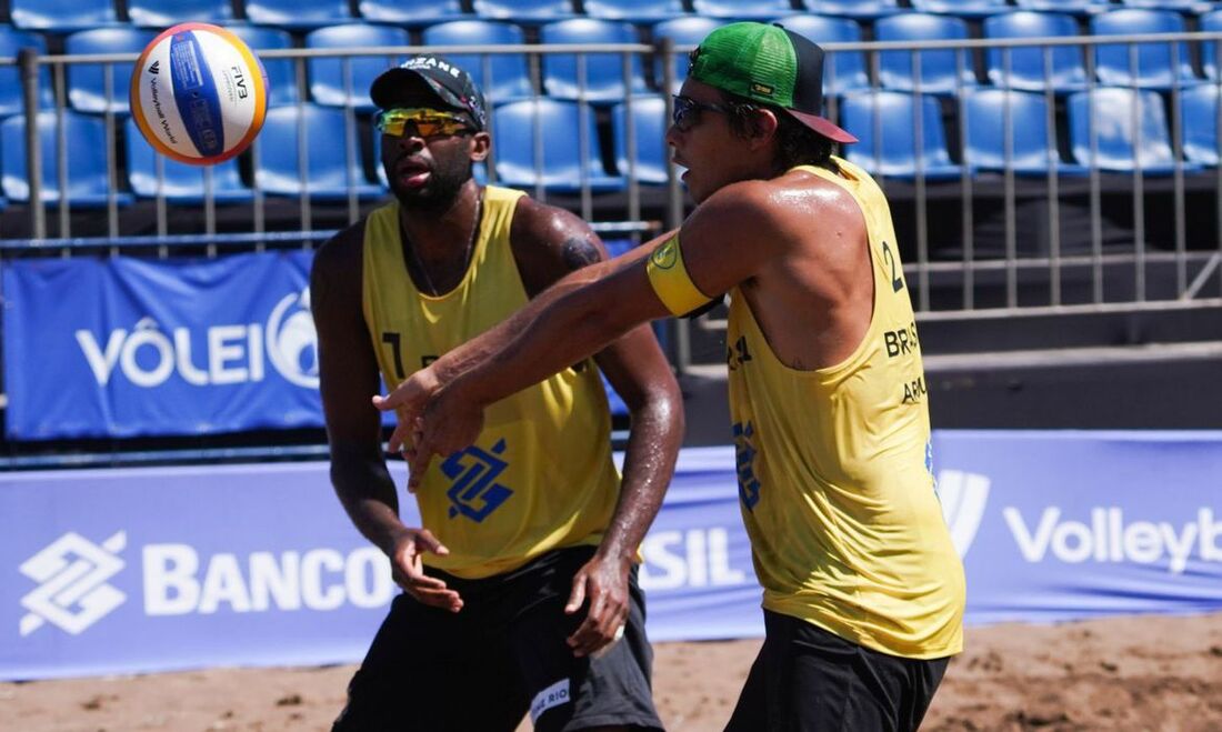 Evandro e Arthur Lanci foram campeôes ao derrotas os norte-americanos Budinger e Evan na final, por 2 sets a 1