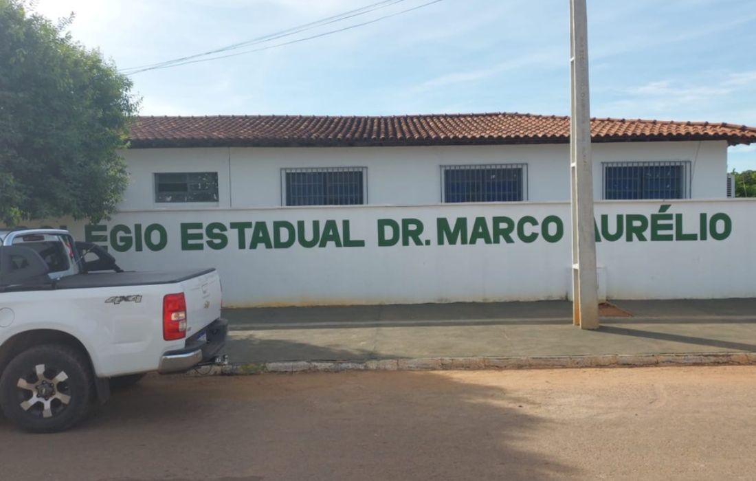 Escola Estadual Dr. Marco Aurélio, em Goiás