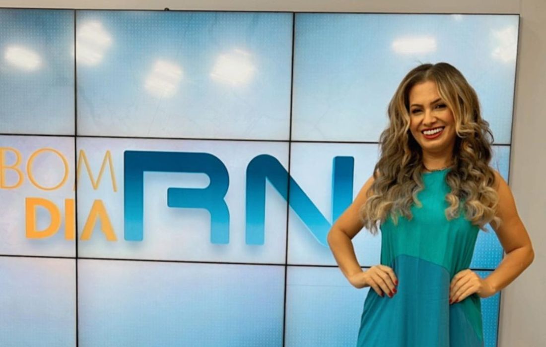 Anne Marjorie, apresentadora do Bom Dia Rio Grande do Norte