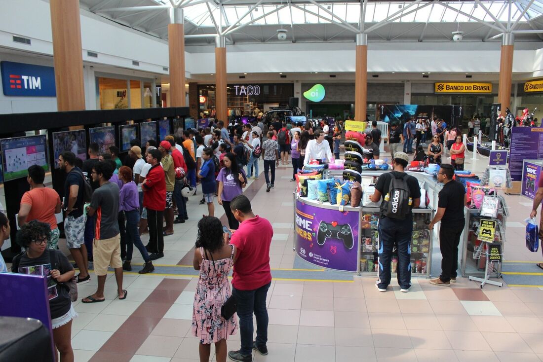 "Game Lovers" acontece no Shopping Guararapes entre os dias 12 e 16 de abril