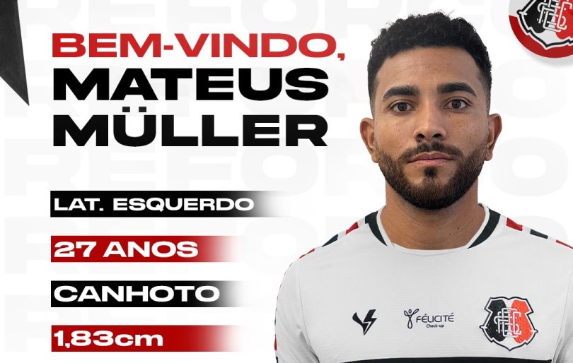 Mateus Muller, lateral do Santa