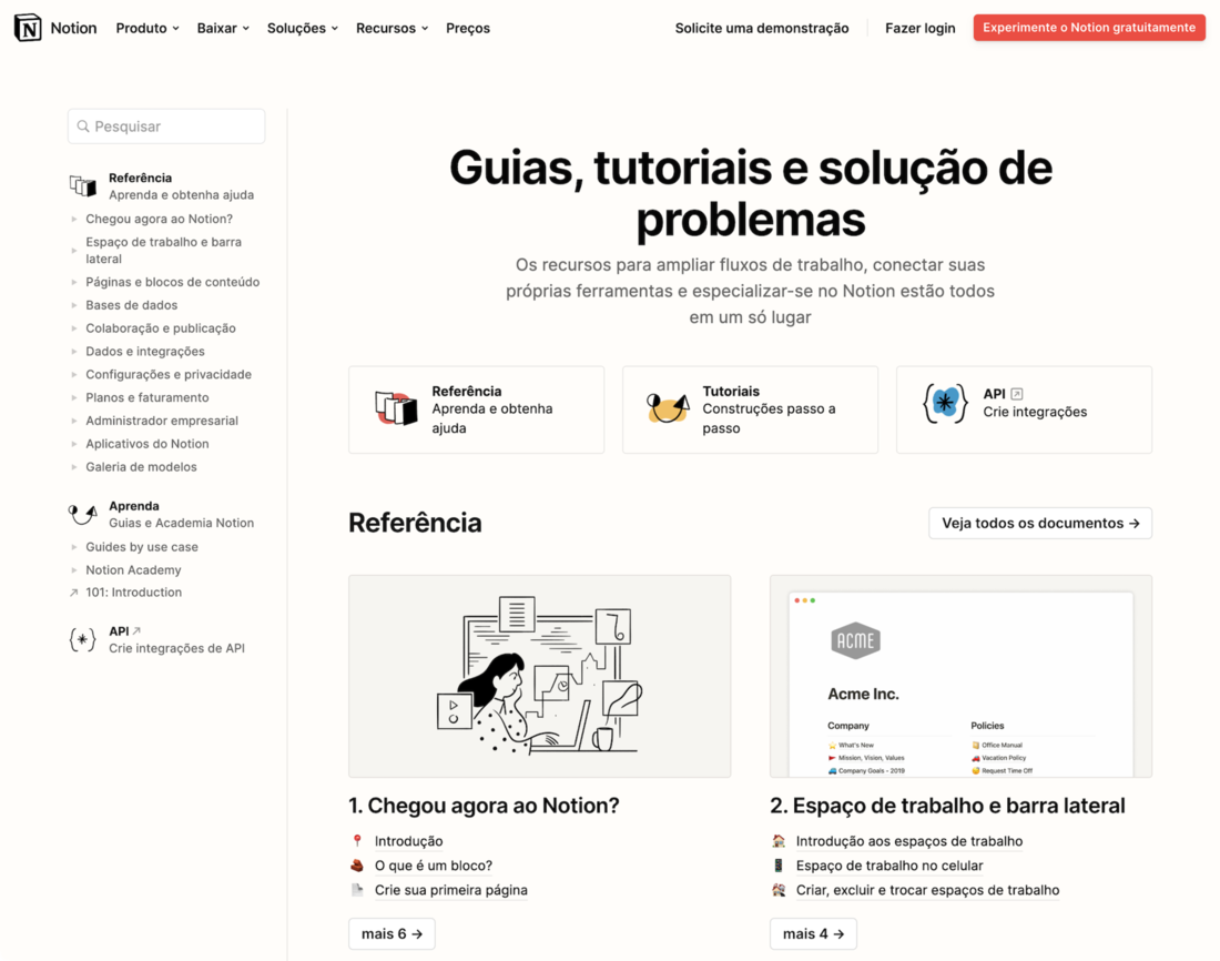 Notion em português