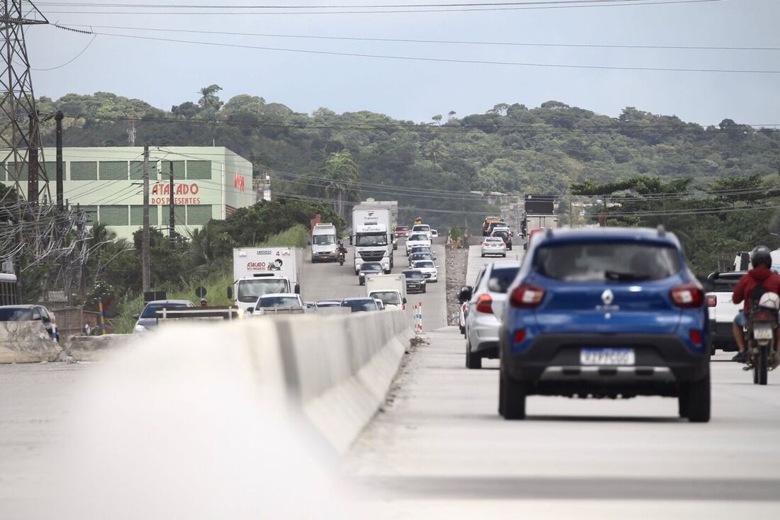 Movimentação tranquila na BR 232