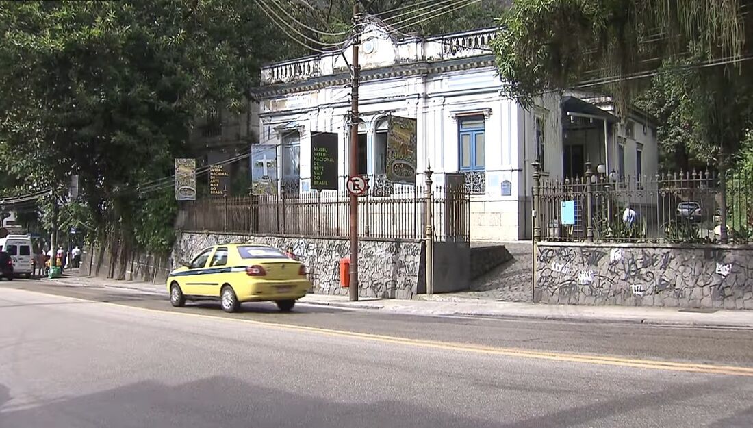 Antiga sede do Museu Internacional de Arte Naïf (Mian), no Rio de Janeiro