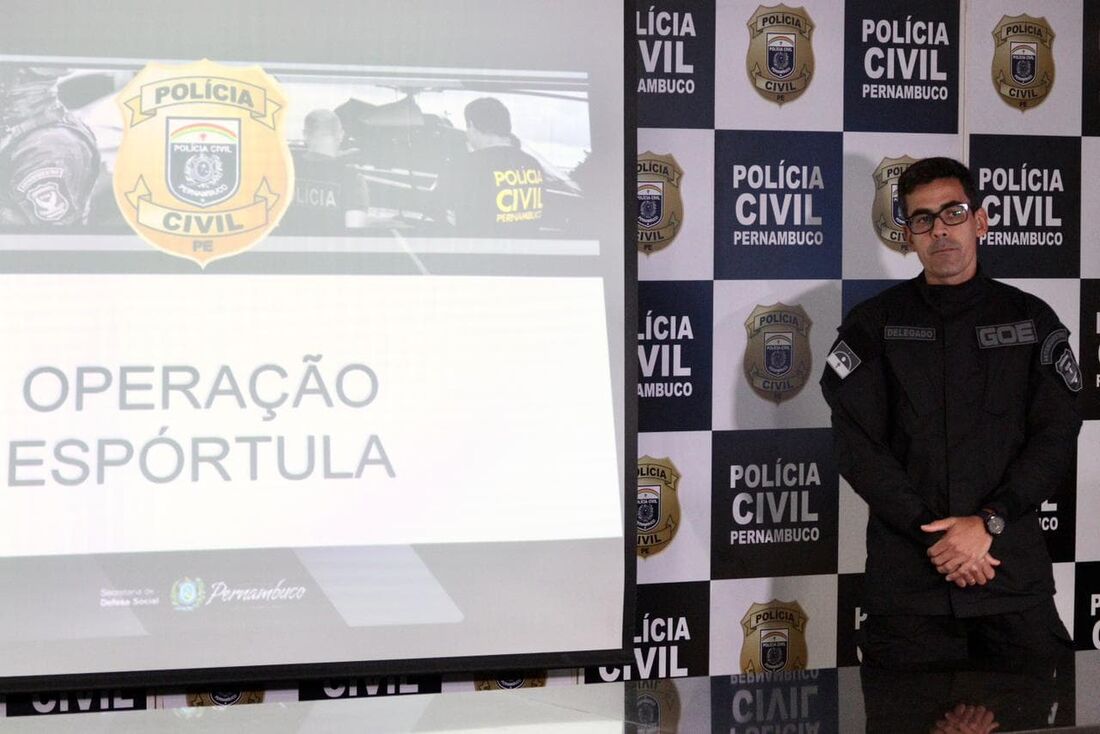 Operação de Repressão Qualificada Espórtula, comandada pelo delegado Jorge Pinto