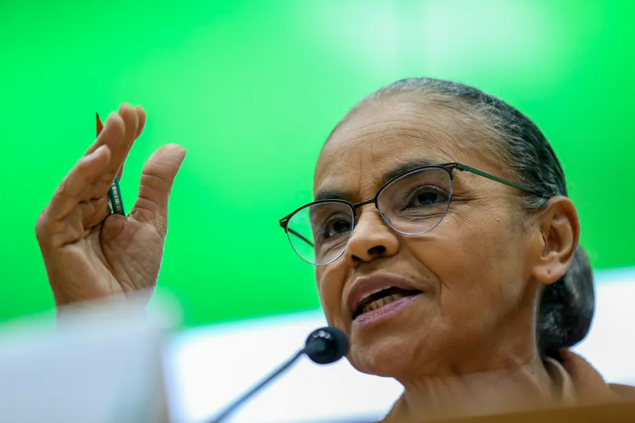 A ministra do Meio Ambiente, Marina Silva 