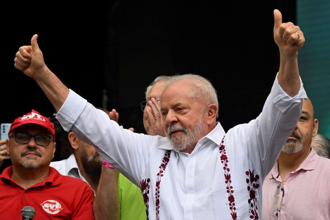 Lula em evento do Dia do Trabalhador em São Paulo