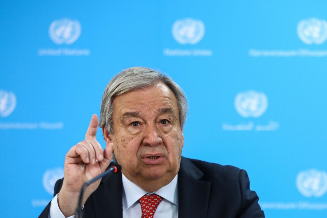 Secretário-geral da ONU, Antonio Guterres